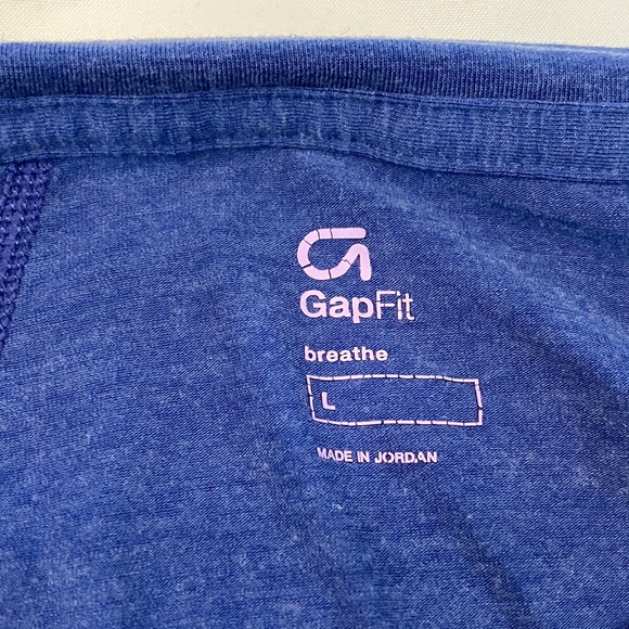 GAP Blue Long Sleeve Top - Picture 3 of 9